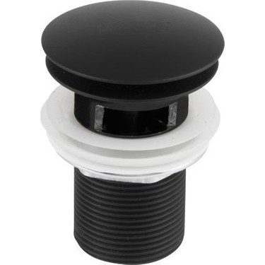 Newarc Sifon Üst Takım Basmalı Delikli Siyah - Newarc