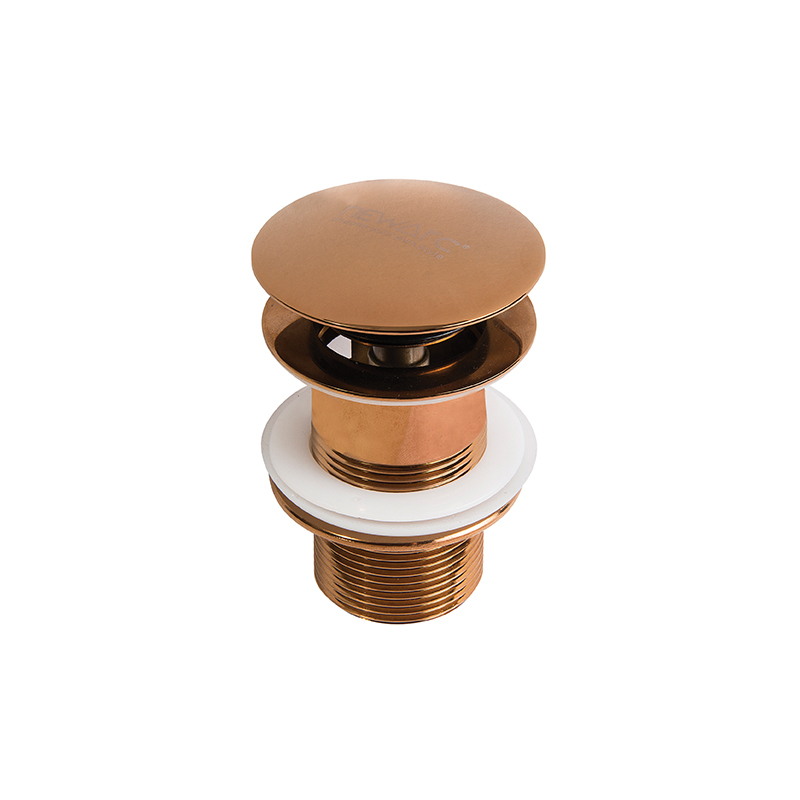 Newarc Sifon Üst Takım Basmalı Deliksiz Bakır - Newarc