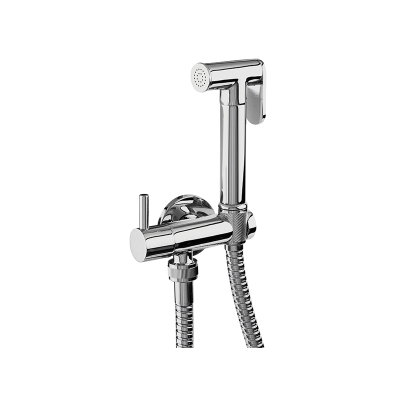 Newarc Spiralli Taharet Musluğu Ara Musluklu - Newarc