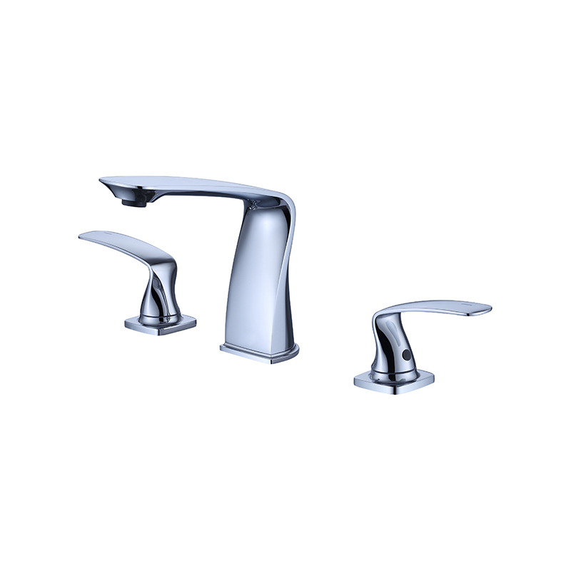 Newarc Step Krom 3 Delikli Lavabo Bataryası - Newarc