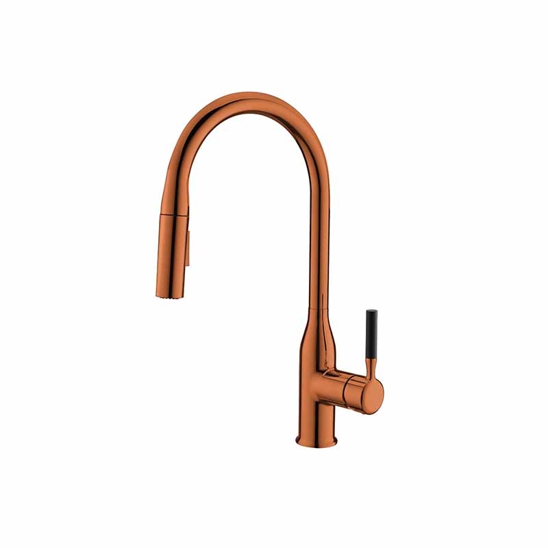 Newarc Step Parlak Bakır Spiralli Eviye Bataryası - Newarc