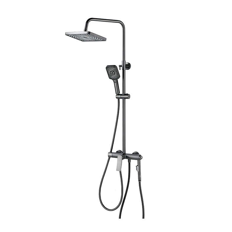 Newarc Trend Bataryalı Duş Ünitesi Metalik Gri - Newarc