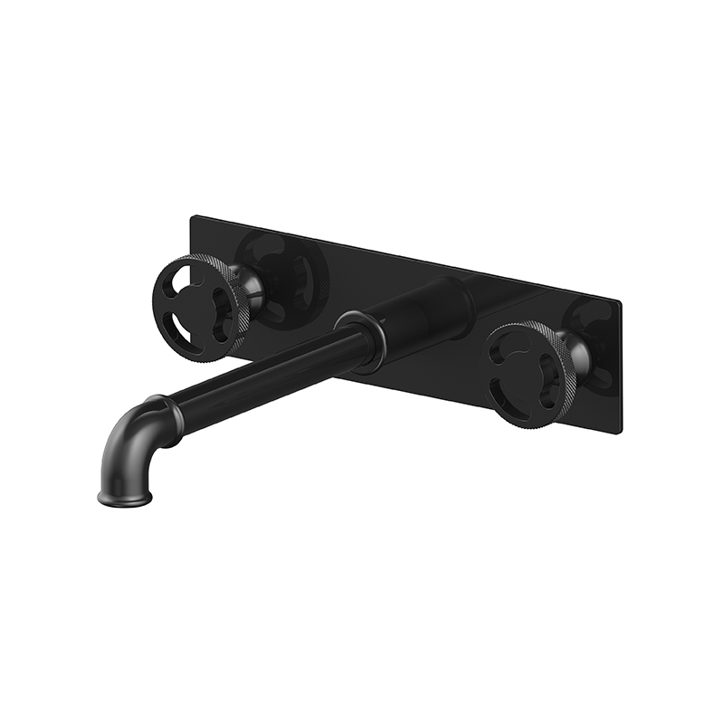 Newarc Victory Siyah Ankastre Lavabo Bataryası - Newarc