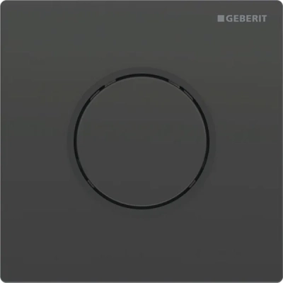 Geberit Tip 10 Pnömatik Pisuvar Kumanda Kapağı – Mat Siyah - 1