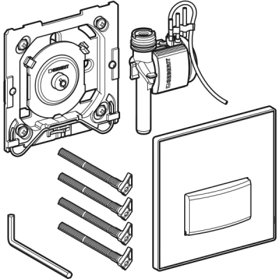 Geberit Tip 50 Pnömatik Pisuvar Kumanda Kapağı – Lav Rengi - 2