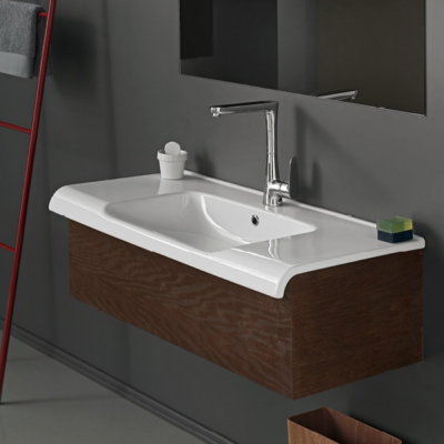 Turkuaz Anova Etajerli Lavabo 100x50 cm - 3