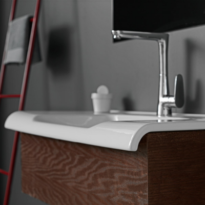 Turkuaz Anova Etajerli Lavabo 100x50 cm - 4