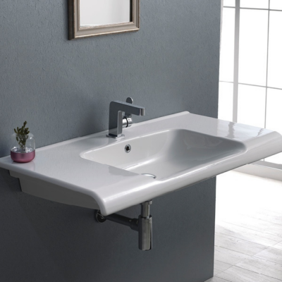 Turkuaz Anova Etajerli Lavabo 100x50 cm - 5