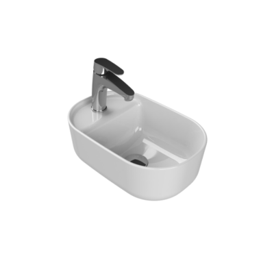 Turkuaz Aqua Tezgahüstü Lavabo 42x28 cm - 1