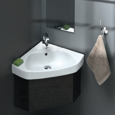 Turkuaz Arda Köşe Lavabo 46x46 cm - 2