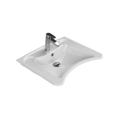 Turkuaz Bedensel Engelli Lavabo 60x49,5 