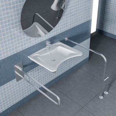 Turkuaz Bedensel Engelli Lavabo 60x49,5 - 3