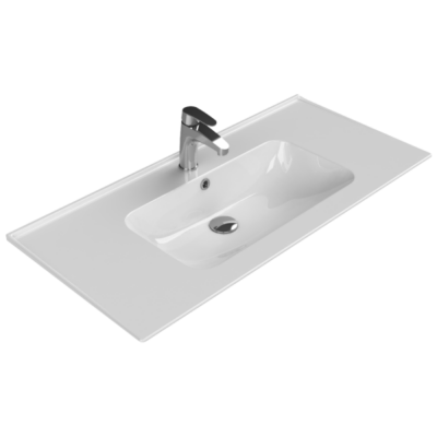 Turkuaz Blue Etajerli Lavabo 100x47 cm - 1