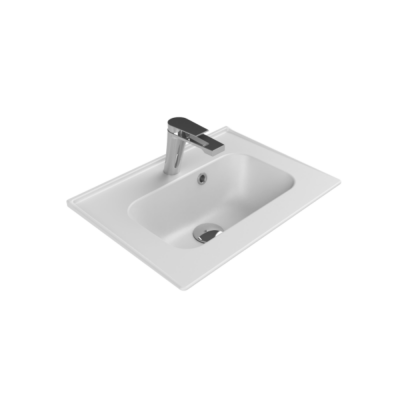 Turkuaz Blue Etajerli Lavabo 50x36,5 cm - 1