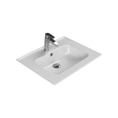 Turkuaz Blue Etajerli Lavabo 60x47 cm - 1