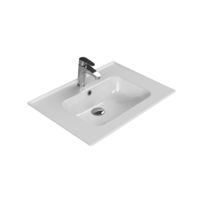 Turkuaz Blue Etajerli Lavabo 65x47 cm - 1
