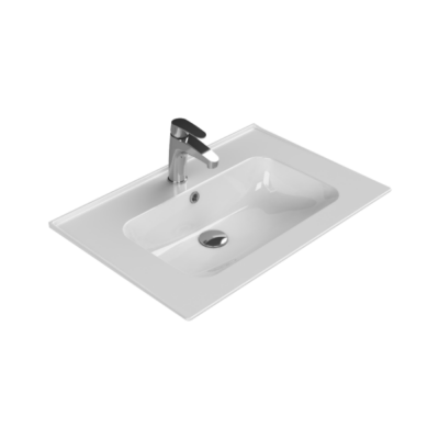 Turkuaz Blue Etajerli Lavabo 70x47 cm - 1