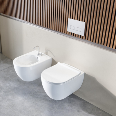 Turkuaz City Rimless Asma Klozet Seti - 3