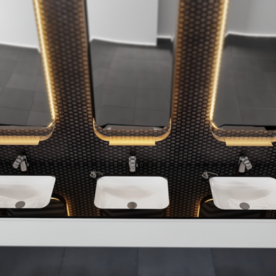 Turkuaz City Tezgahaltı Lavabo 40x55 cm - 2