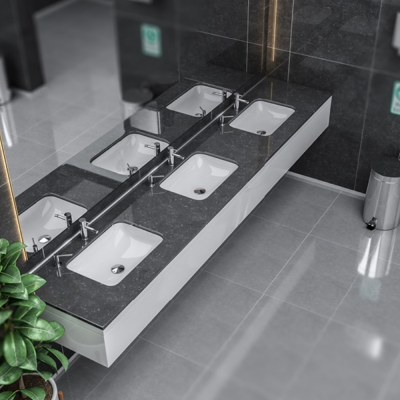 Turkuaz City Tezgahaltı Lavabo 40x55 cm - 3