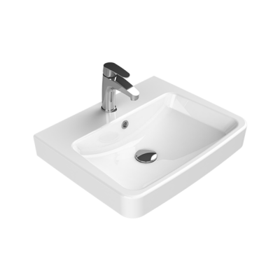 Turkuaz Duru Lavabo 55x45 cm - 1