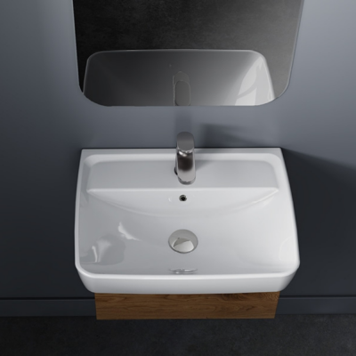 Turkuaz Duru Lavabo 60x40 cm - 3