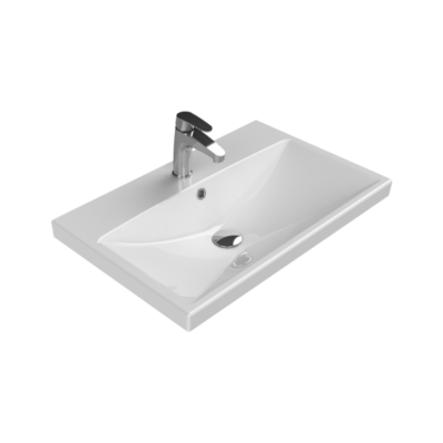 Turkuaz Elite Etajerli Lavabo 70x45 cm - 1