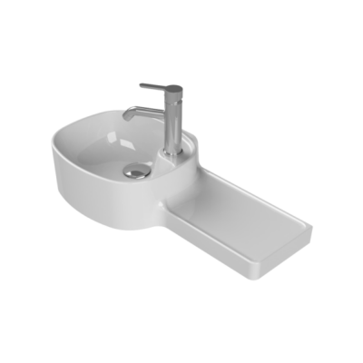 Turkuaz Harmony Etajerli Lavabo 65x32x20,5 cm - 1