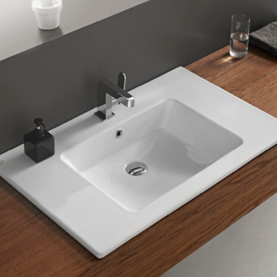 Turkuaz İbiza Etajerli Lavabo 121x51 cm (Tek Hazneli) - 5