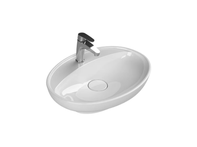 Turkuaz Lal C Tezgahüstü Lavabo 60x45,5 cm - 1