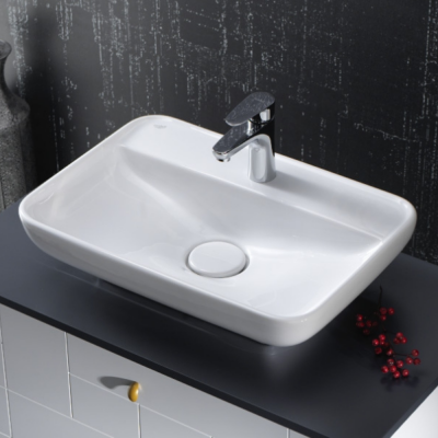 Turkuaz Lal Tezgahüstü Lavabo 60x42 cm - 2