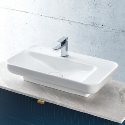 Turkuaz Lal Tezgahüstü Lavabo 70x42 cm - 3