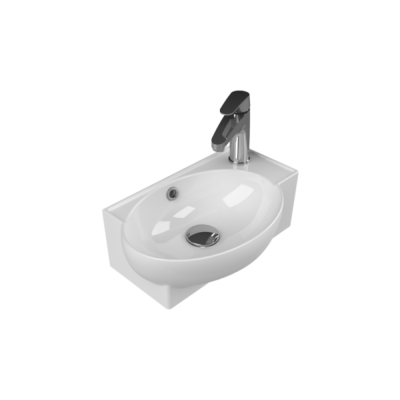 Turkuaz Mini Lavabo 28x45 cm - 1