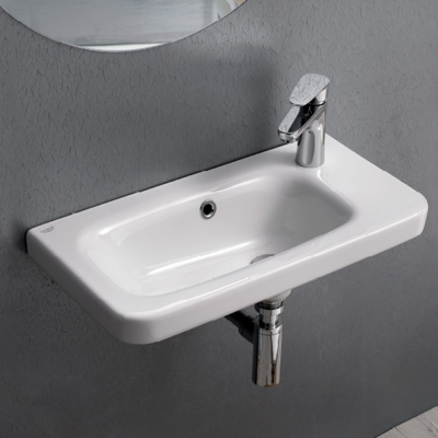 Turkuaz Noura Etajerli Lavabo 60x30 cm - 2