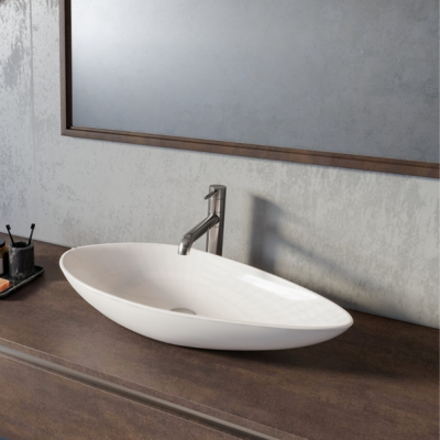Turkuaz Olive Tezgahüstü Lavabo 74x38 cm - 4