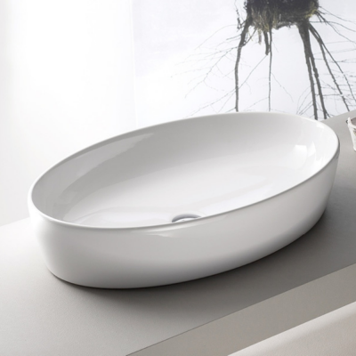 Turkuaz One Tezgahüstü Lavabo 67x42 cm - 2