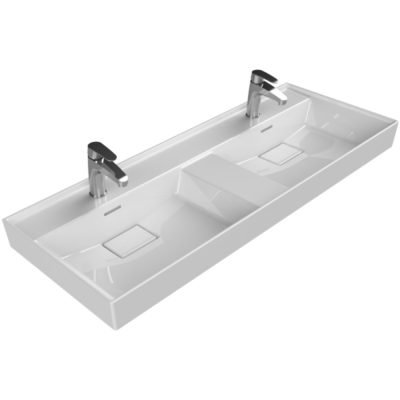 Turkuaz Sharp Etajerli Lavabo 120x48 cm - 1