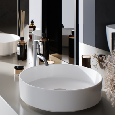 Turkuaz Suit Tezgahüstü Lavabo Ø40 cm - 3