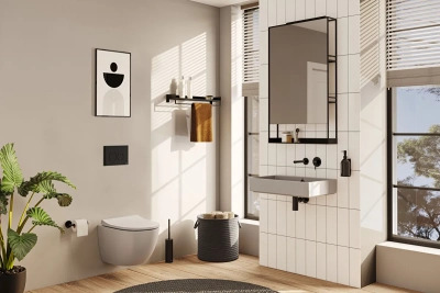 Vitra Archiplan Çanak Lavabo Dikdörtgen, 60x38 cm Armatür Deliksiz, Su Taşma Deliksiz, Mat Taş Gri - 2