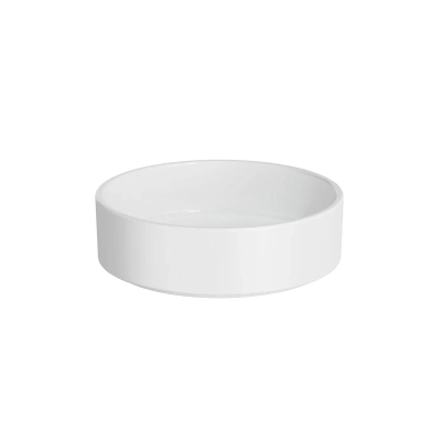 Vitra Archiplan Çanak Lavabo Yuvarlak, 40x40 cm Armatür Deliksiz, Su Taşma Deliksiz, Beyaz - 1