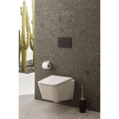 Vitra Equal Asma Klozet Rim-ex, Gizli Montajlı, 54 cm Clean, Beyaz - 4