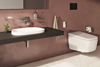 Vitra Frame Tezgahüstü Lavabo Tv Shape, 55x39 cm Armatür Deliksiz, Su Taşma Deliksiz, Clean, Beyaz - 3