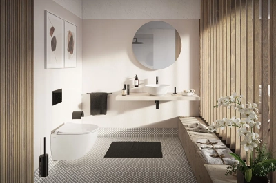 Vitra Geo Çanak Lavabo Yuvarlak, Kompakt, 40x38 cm Armatür Deliksiz, Su Taşma Deliksiz, Beyaz - 4
