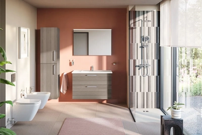 Vitra Integra Etajerli Lavabo 100x47 cm Tek Armatür Delikli, Su Taşma Delikli, Beyaz - 2