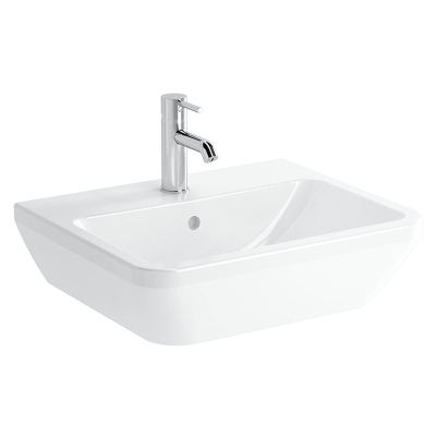 Vitra Integra Lavabo Dikdörtgen, 55x45 cm Tek Armatür Delikli, Su Taşma Delikli, Beyaz - 2