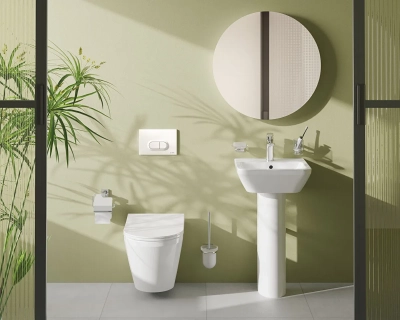 Vitra Integra Lavabo Dikdörtgen, Kompakt, 45x40 cm Tek Armatür Delikli, Su Taşma Delikli, Beyaz - 5