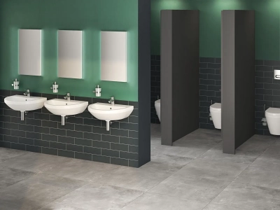Vitra Integra Lavabo Yuvarlak, 65x49 cm Tek Armatür Delikli, Su Taşma Delikli, Beyaz - 4