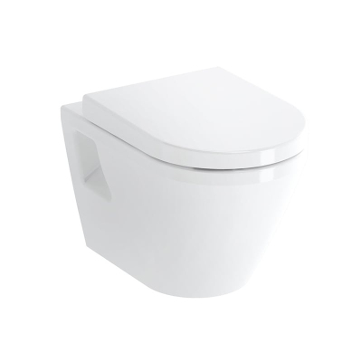 Vitra İntegra Round Asma Klozet Rim-ex, 54 cm Taharet Borulu, Beyaz - 1