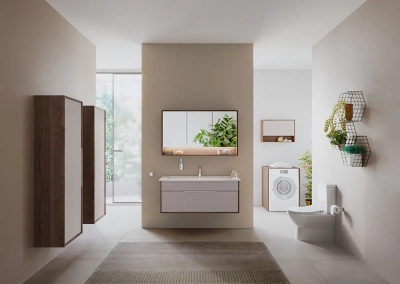 Vitra İntegra Round Takım Klozet Rim-ex, Duvara Tam Dayalı, 62 cm Taharet Borulu, Beyaz - 4