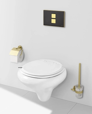 Vitra İstanbul Asma Klozet Rim-ex, Gizli Montajli, 53 cm Taharet Borulu, Taharet Borusu Girişi Siva Alti Uygulamali, Clean, Beyaz - 1